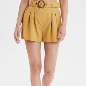 American Eagle paper bag shorts